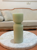 شمع استوانه ای شیاردار