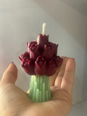 شمع دسته گل لاله